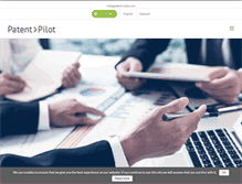 Tablet Screenshot of patent-pilot.com
